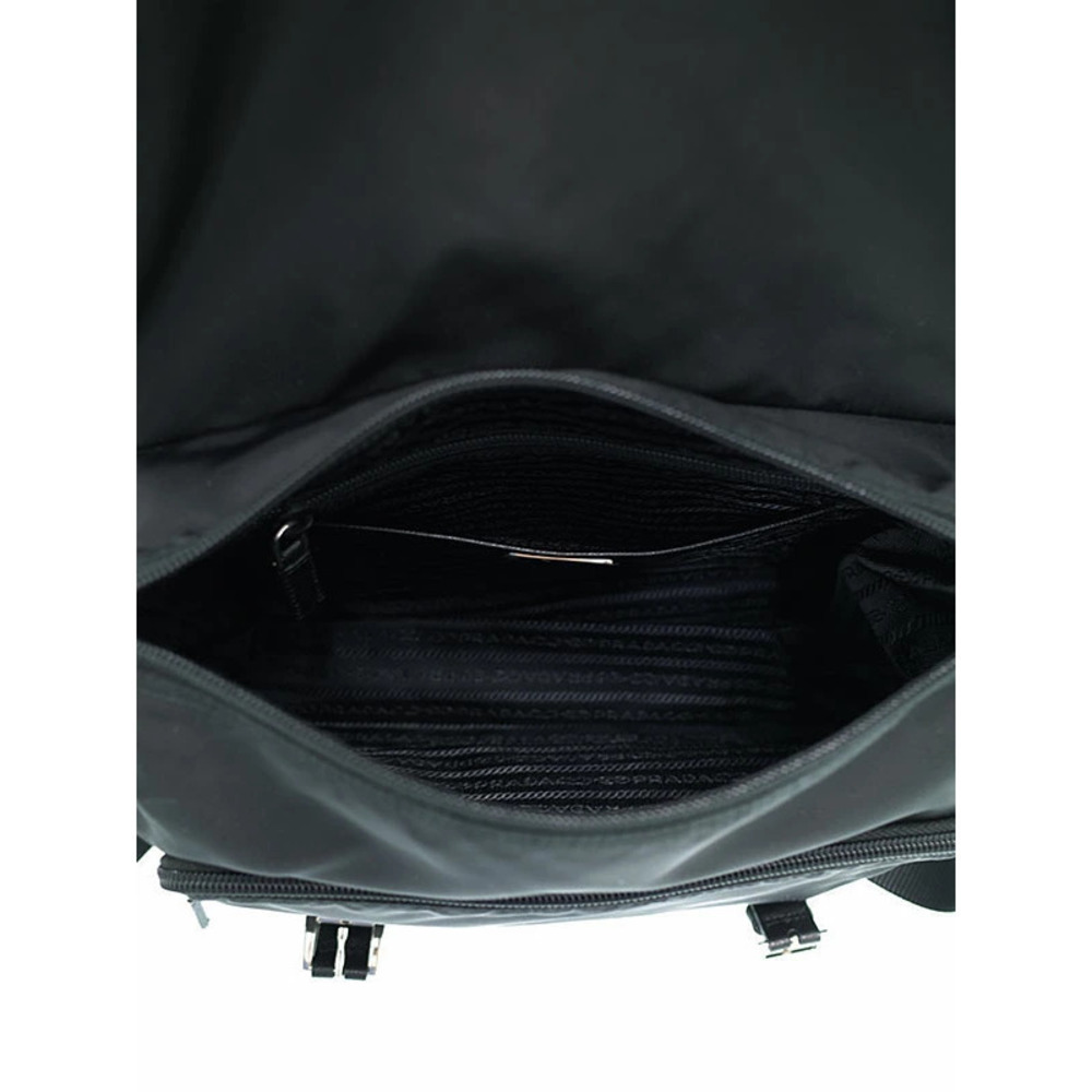 Prada Tessuto Crossbody Messenger Bag black - Picture 3 of 5